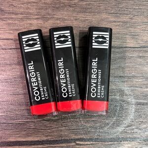 COVERGIRL Exhibitionist Crème Lipstick Trio - Vibrant Red